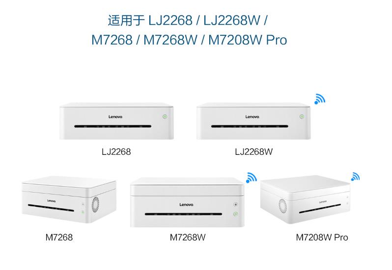 联想（Lenovo）LT2268黑色原装墨粉盒1